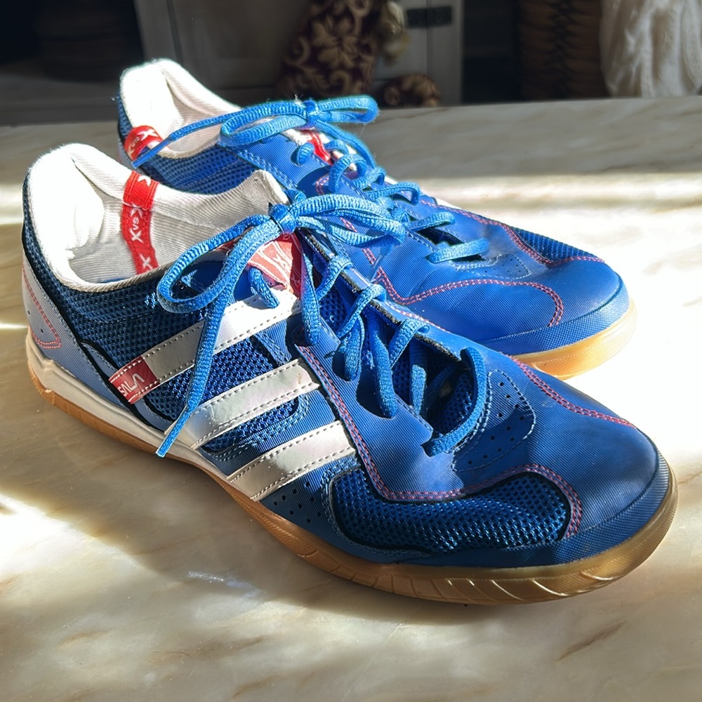 Adidas X vs X AdiPRENE Men’s 2009 Blue 3 White Stripes Sneakers Sz 8.5 - Picture 15 of 15